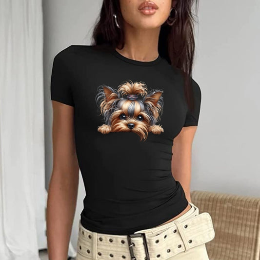 Tatlı Köpek  Baby Tee Tshirt
