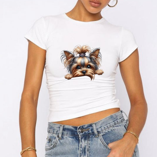 Tatlı Köpek  Baby Tee Tshirt