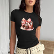 Fiyonklu Fotoğraf Makinesi Baby Tee Tshirt