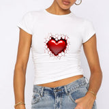Kalp Heart Baby Tee Tshirt